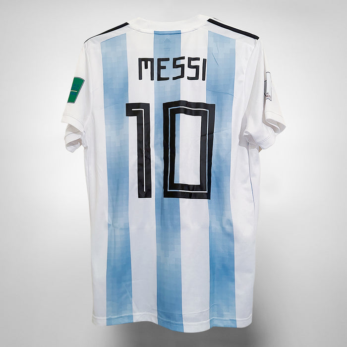 2018-2019 Argentina Adidas Home Shirt #10 Lionel Messi  - Marketplace