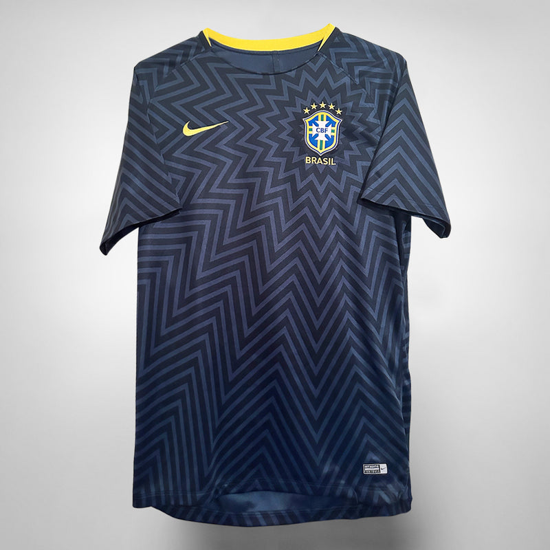2018-2019 Brazil Nike Pre Match Shirt  - Marketplace