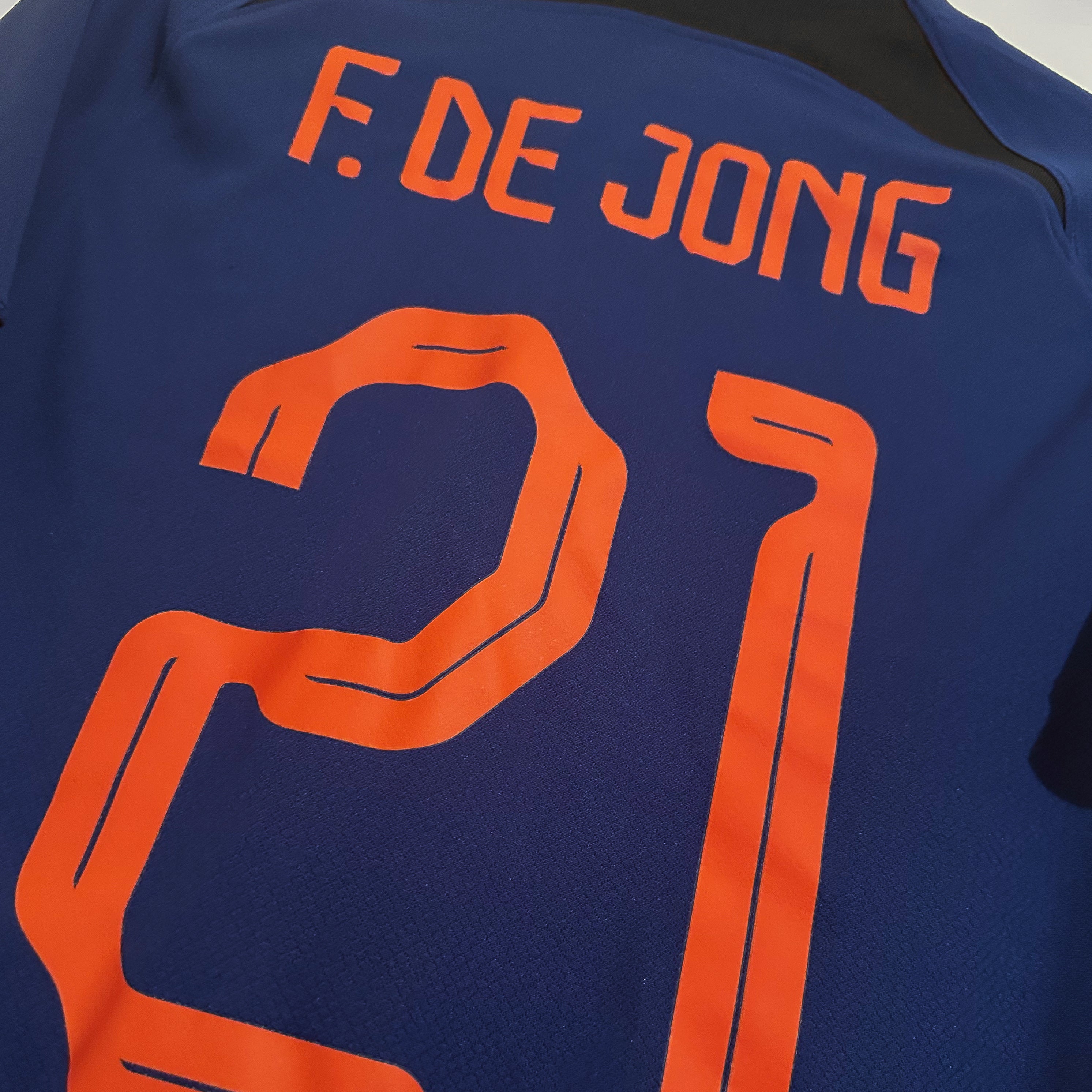 2022-2023 Netherlands Nike Away Shirt #21 Frenkie De Jong