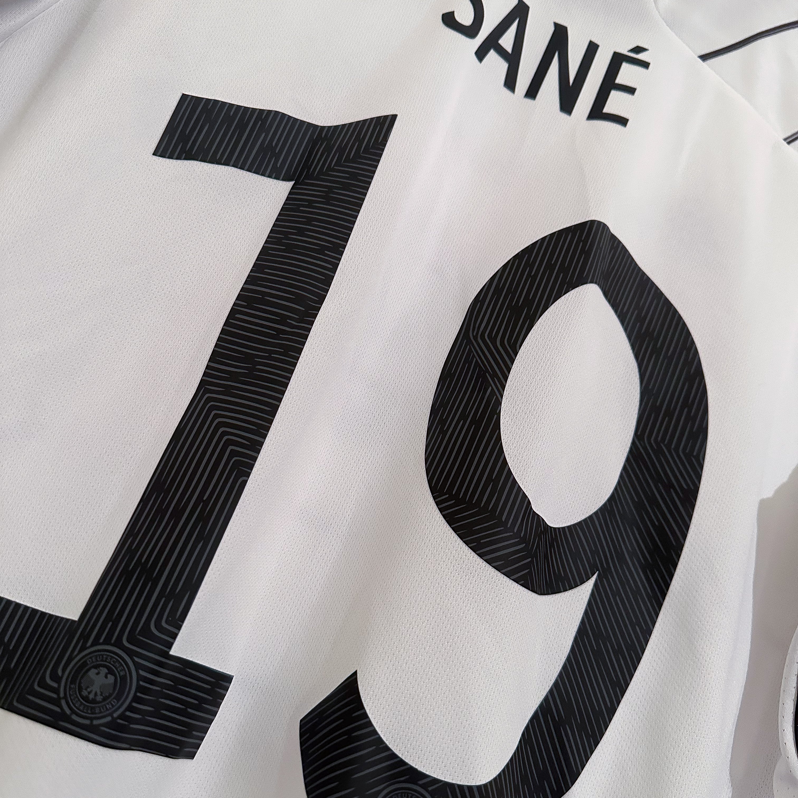 2020 2021 Germany Adidas Home Shirt 19 Leroy Sane Classic Football Shirts Vintage Football Shirts Rare Soccer Shirts Worldwide Delivery 90 s Football Shirts Manchester United Arsenal Juventus