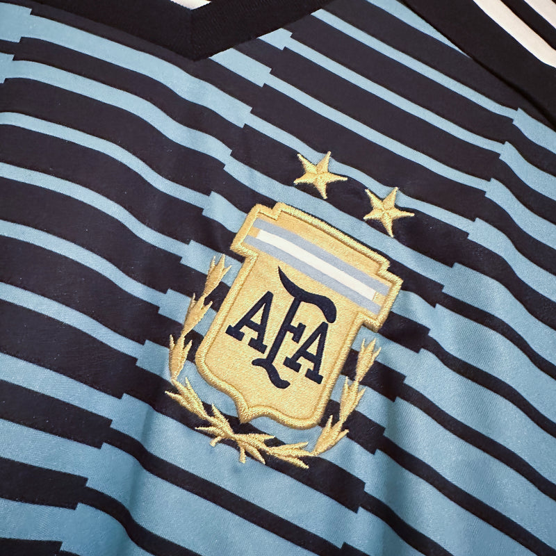 2018-2019 Argentina Adidas Pre Match Shirt  - Marketplace
