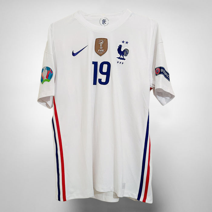 2020-2021 France Nike Away Shirt #19 Karim Benzema  - Marketplace