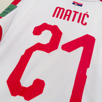 2018-2019 Serbia Puma Away Shirt #22 Nemanja Matic  - Marketplace