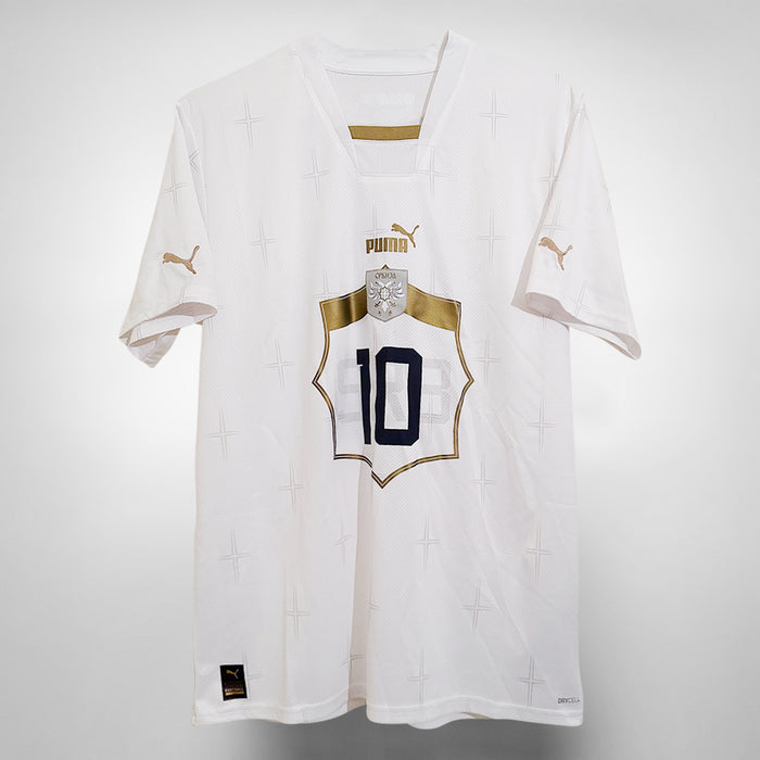 2022-2023 Serbia Puma Away Shirt #10 Dusan Tadic  - Marketplace