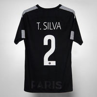 2017-2018 PSG Paris Saint-Germain Nike Third Shirt #2 Thiago Silva