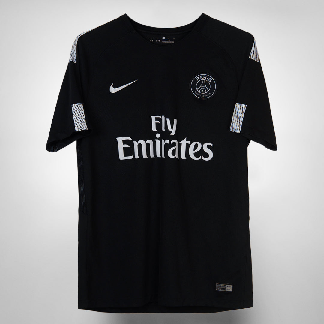 2017-2018 PSG Paris Saint-Germain Nike Third Shirt #2 Thiago Silva