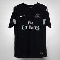 2017-2018 PSG Paris Saint-Germain Nike Third Shirt #2 Thiago Silva