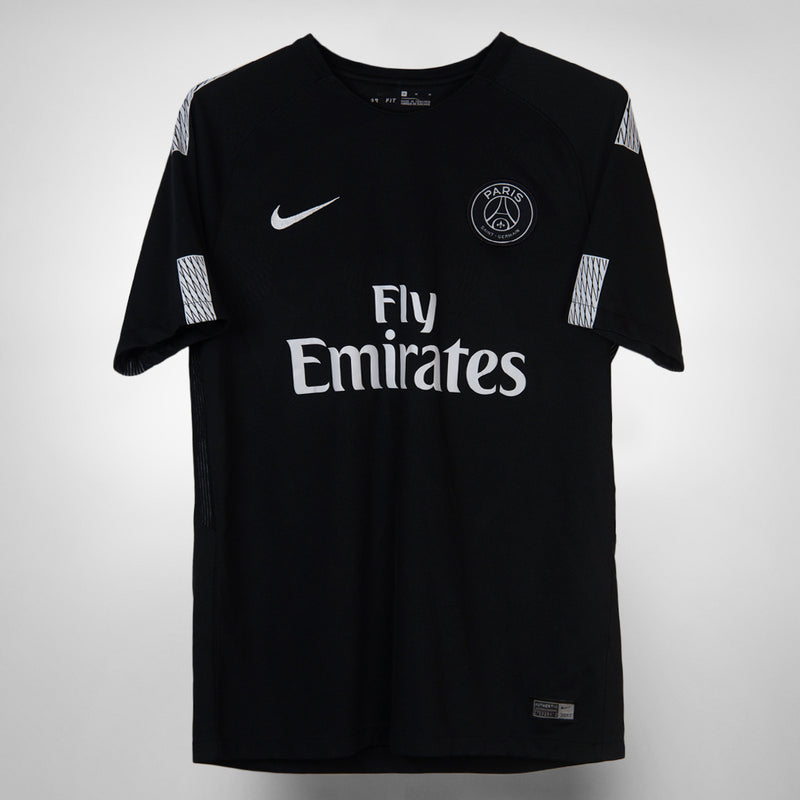 2017-2018 PSG Paris Saint-Germain Nike Third Shirt #2 Thiago Silva