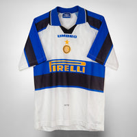 1996-1997 Inter Milan Umbro Away Shirt #4 Javier Zanetti
