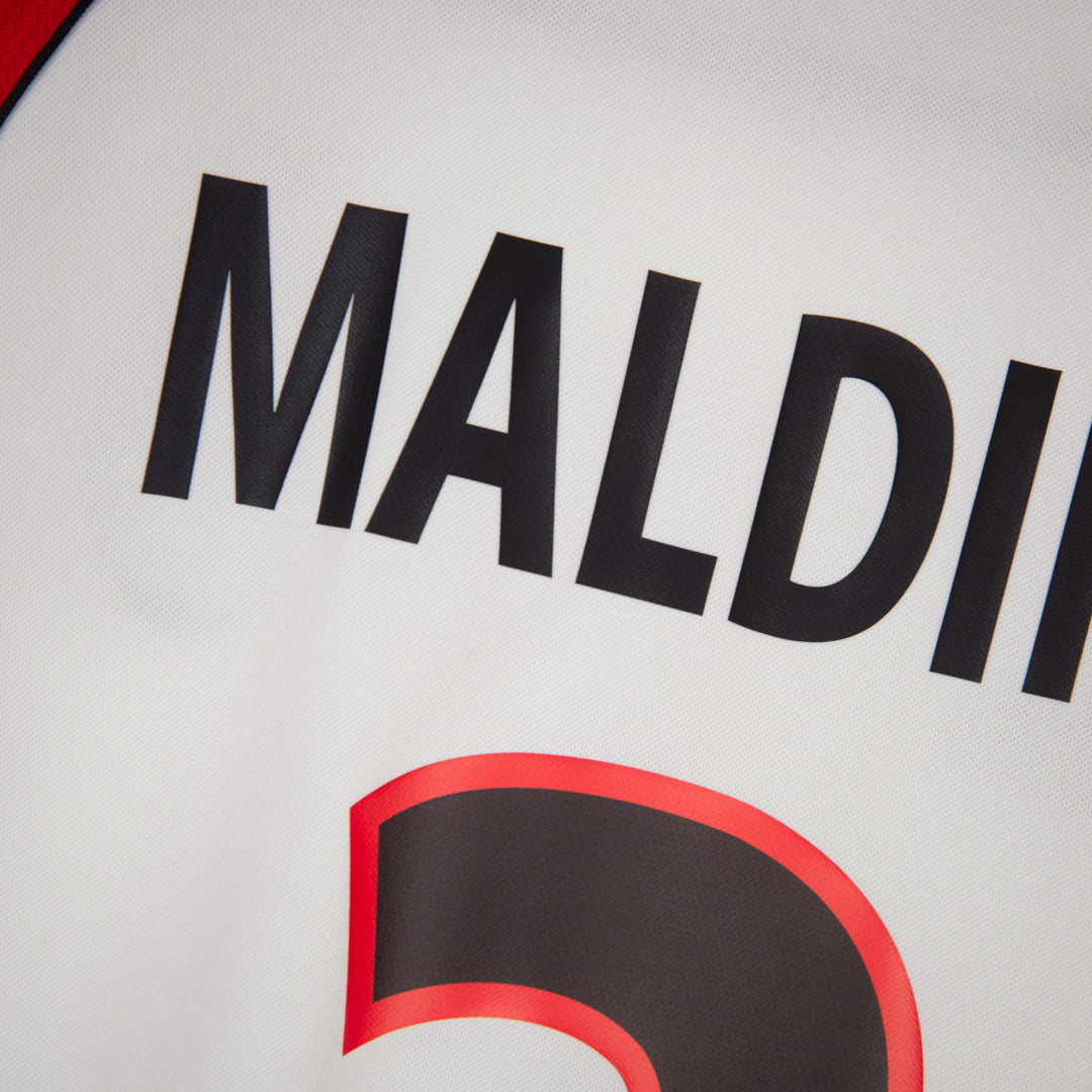 2001-2002 AC Milan Adidas Away Shirt #3 Paolo Maldini