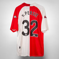 2003-2004 Feyenoord Kappa Home Shirt #32 Robin van Persie