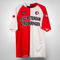 2003-2004 Feyenoord Kappa Home Shirt #32 Robin van Persie