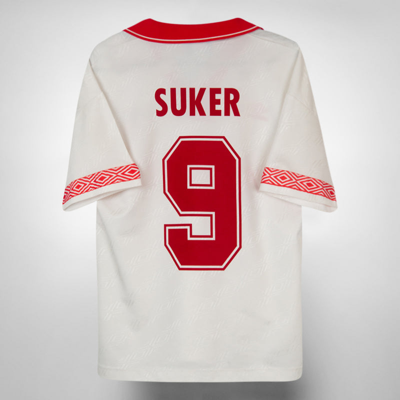 1994-1995 Sevilla Umbro Home Shirt #9 Davor Suker