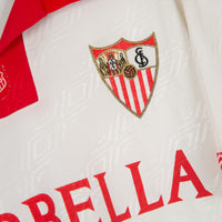 1994-1995 Sevilla Umbro Home Shirt #9 Davor Suker