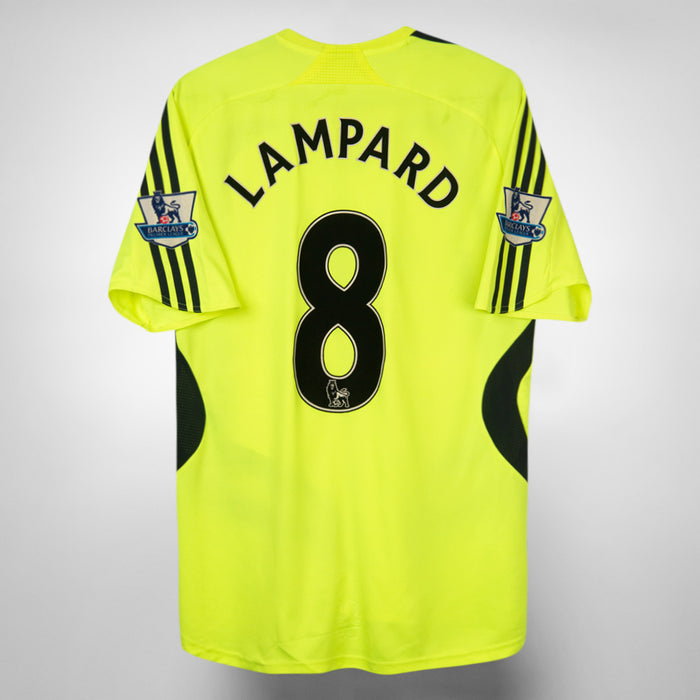 2007-2008 Chelsea Adidas Away Shirt #8 Frank Lampard