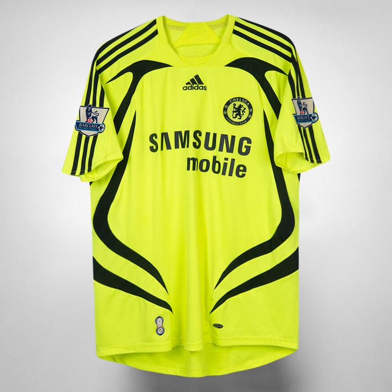 2007-2008 Chelsea Adidas Away Shirt #8 Frank Lampard