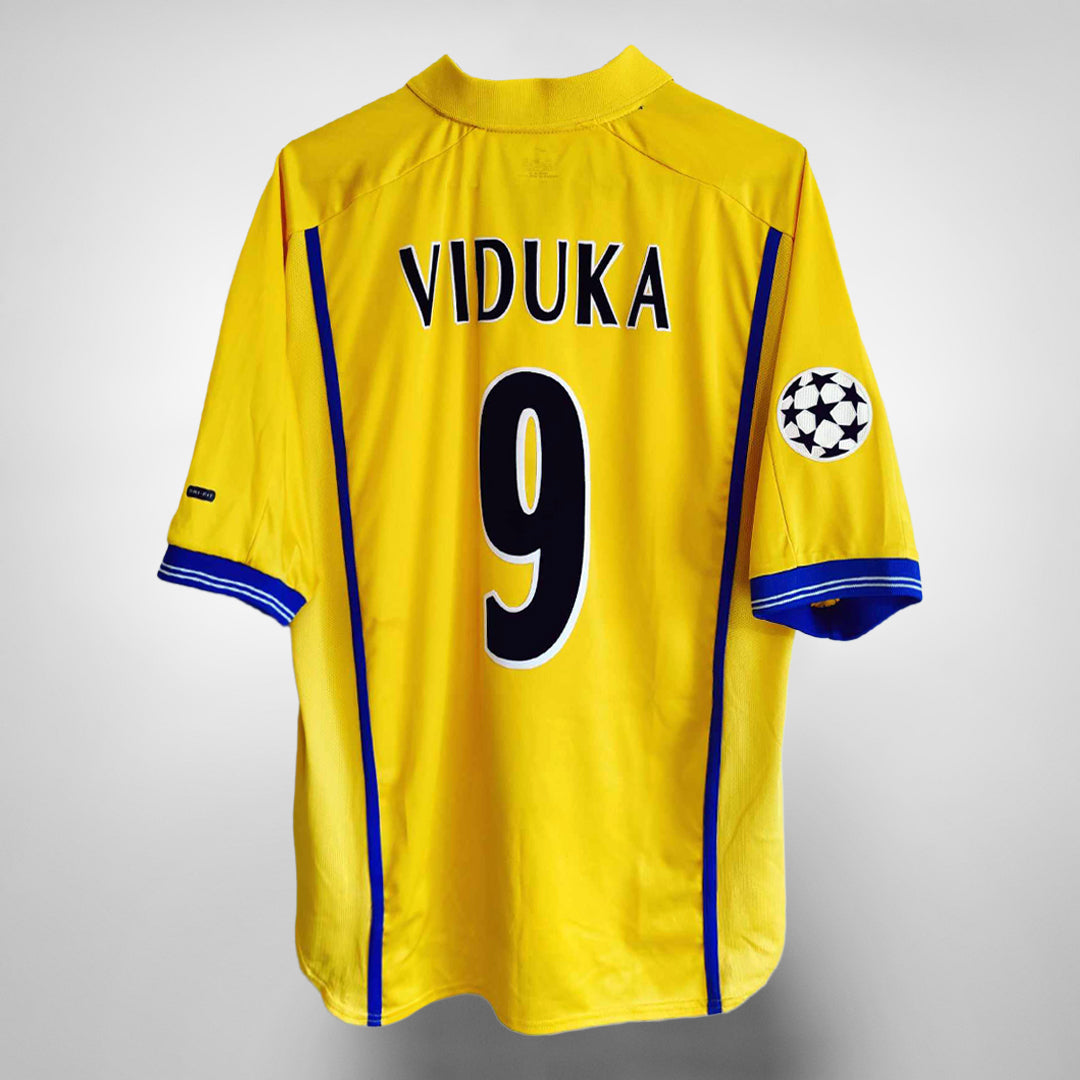 2000-2002 Leeds United Nike Away Shirt UCL #9 Viduka - Marketplace