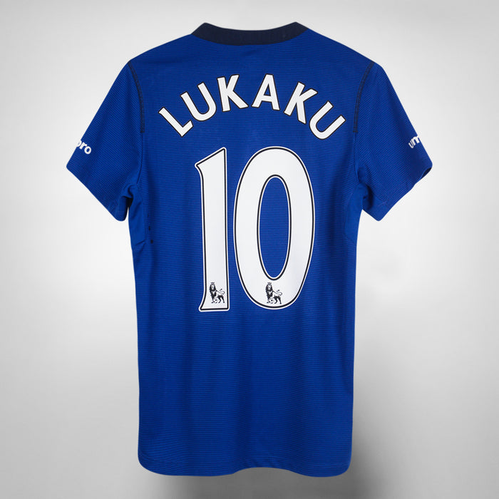 2014-2015 Everton Umbro Home Shirt #10 Romelu Lukaku - Marketplace