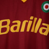 1991-1992 AS Roma Adidas Long Sleeve Home Shirt - Marketplace