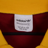 1991-1992 AS Roma Adidas Long Sleeve Home Shirt - Marketplace