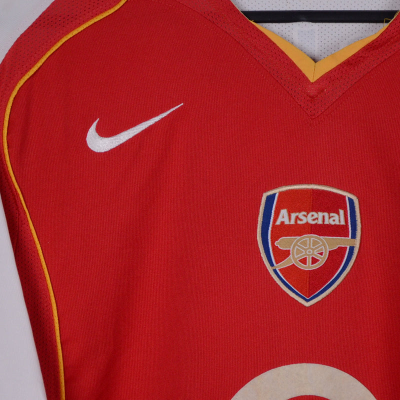 2004-2005 Arsenal Nike Home Shirt #10 Dennis Bergkamp - Marketplace