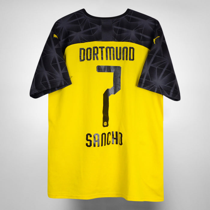 2019-2020 Borussia Dortmund Puma Cup Shirt #7 Jadon Sancho - Marketplace