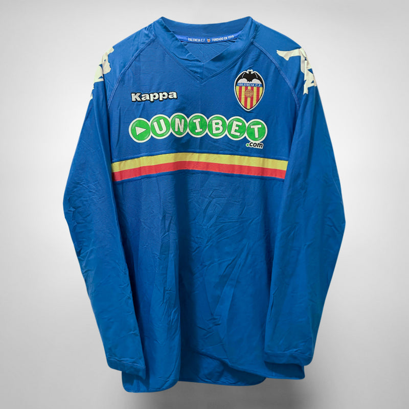 2011-2012 Valencia Kappa Player Spec Long Sleeve Third Shirt - Marketplace