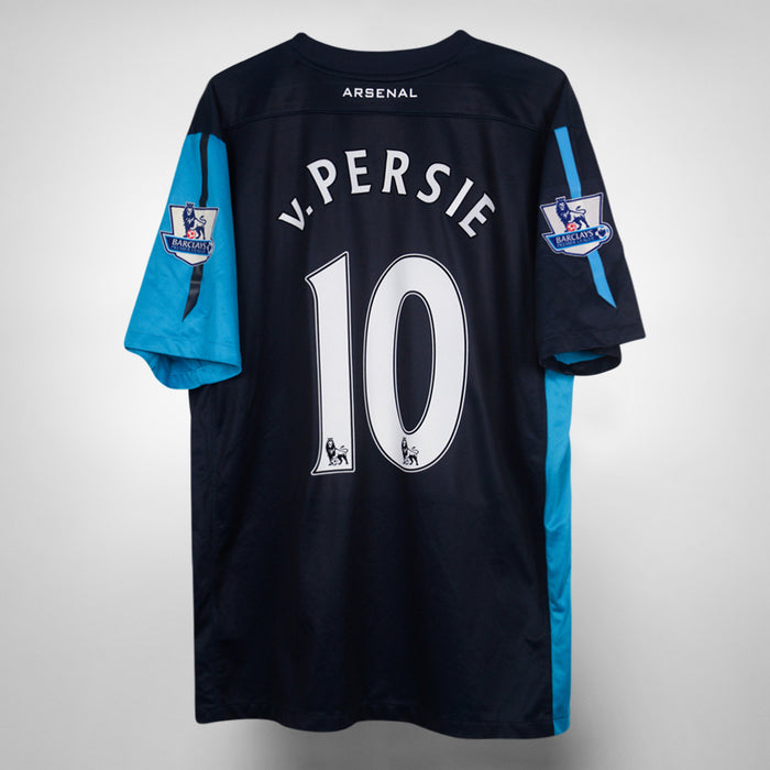 2011-2012 Arsenal Nike Away Shirt #10 Robin van Persie - Marketplace