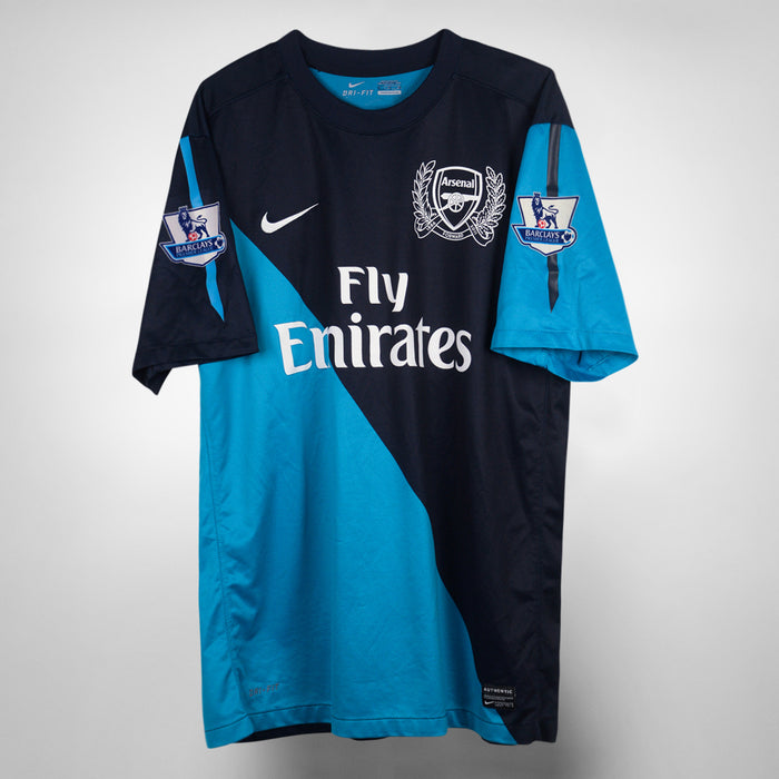 2011-2012 Arsenal Nike Away Shirt #10 Robin van Persie - Marketplace