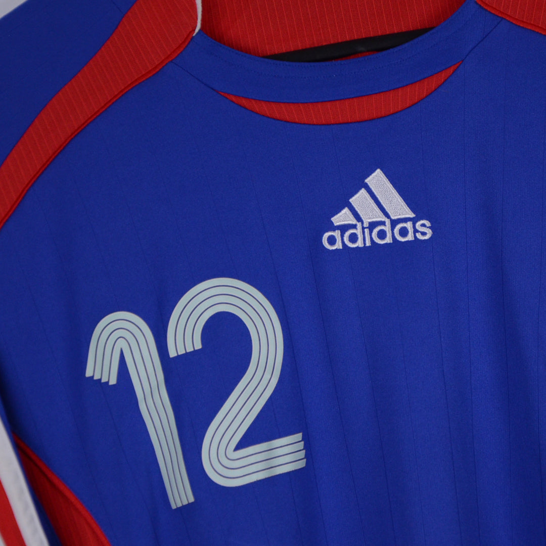 2006-2007 France Adidas Home Shirt #12 Thierry Henry - Marketplace
