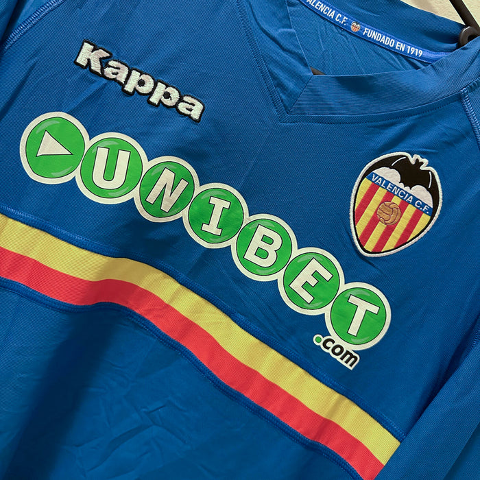 2011-2012 Valencia Kappa Player Spec Long Sleeve Third Shirt - Marketplace