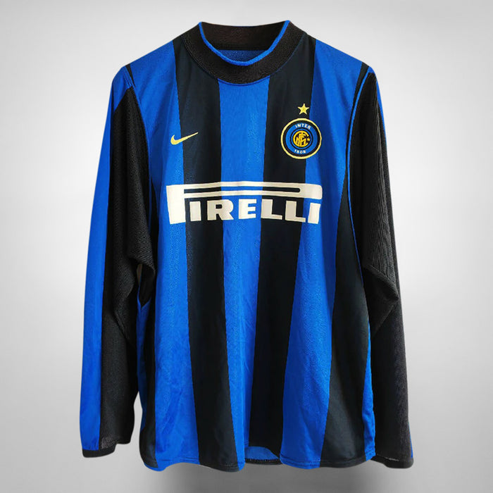 2000-2001 Inter Milan Nike Home #1+8 Ivan Zamorano - Marketplace