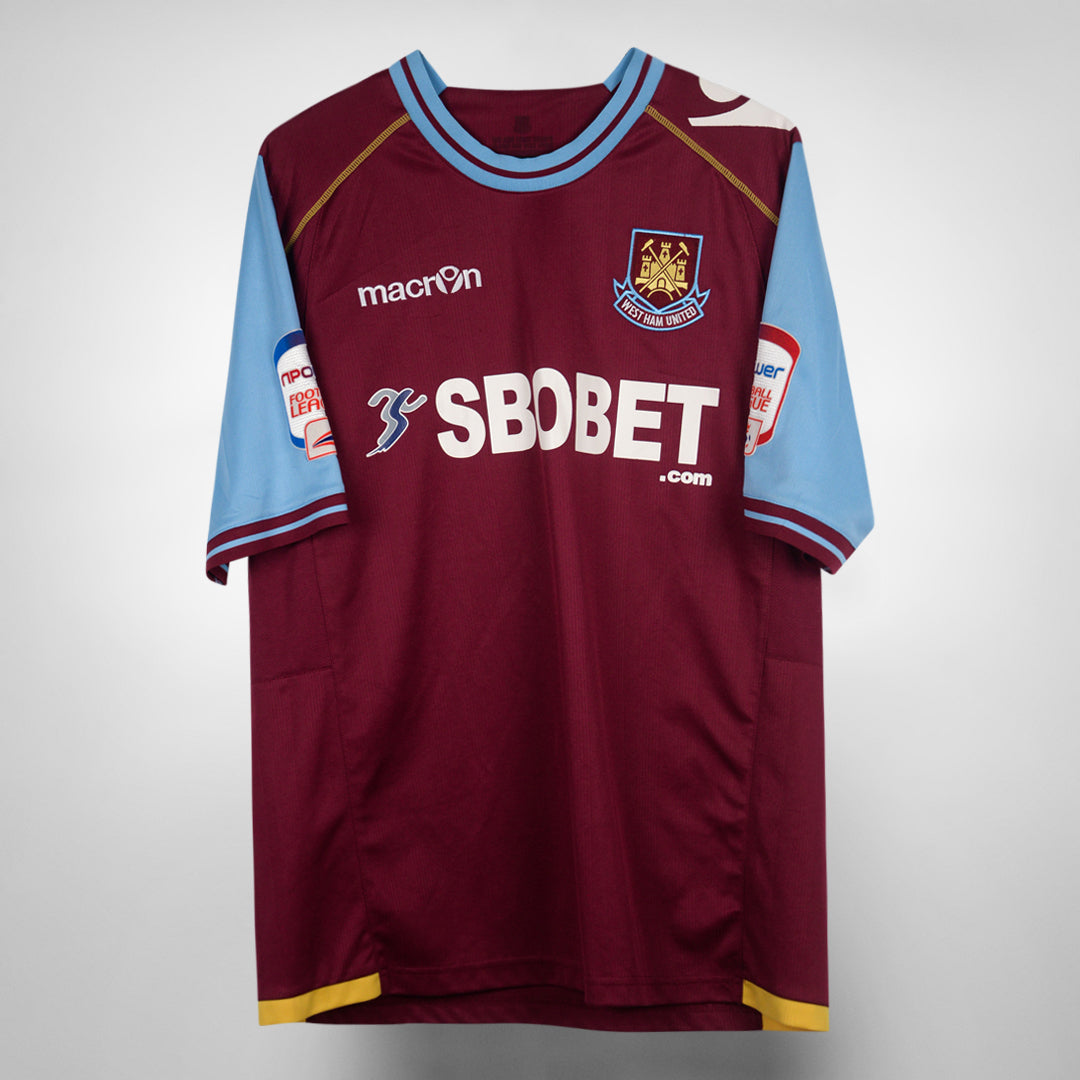 2011-2012 West Ham United Macron Home Shirt #16 King - Marketplace