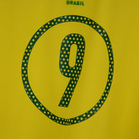 2004-2005 Brazil Nike Home Shirt #9 Ronaldo Nazario - Marketplace