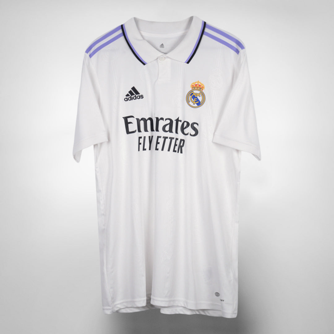 2022-2023 Real Madrid Adidas Home Shirt #9 Karim Benzema - Marketplace