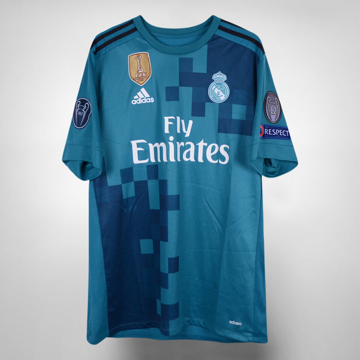 2017-2018 Real Madrid Adidas Player Spec Third Shirt #9 Karim Benzema - Marketplace
