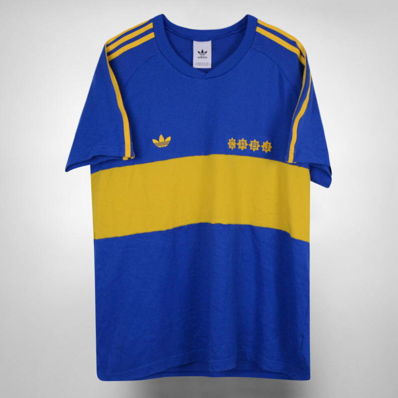 1981-1983 Boca Juniors Adidas Home Shirt #10 Diego Maradona 2021 Reproduction - Marketplace