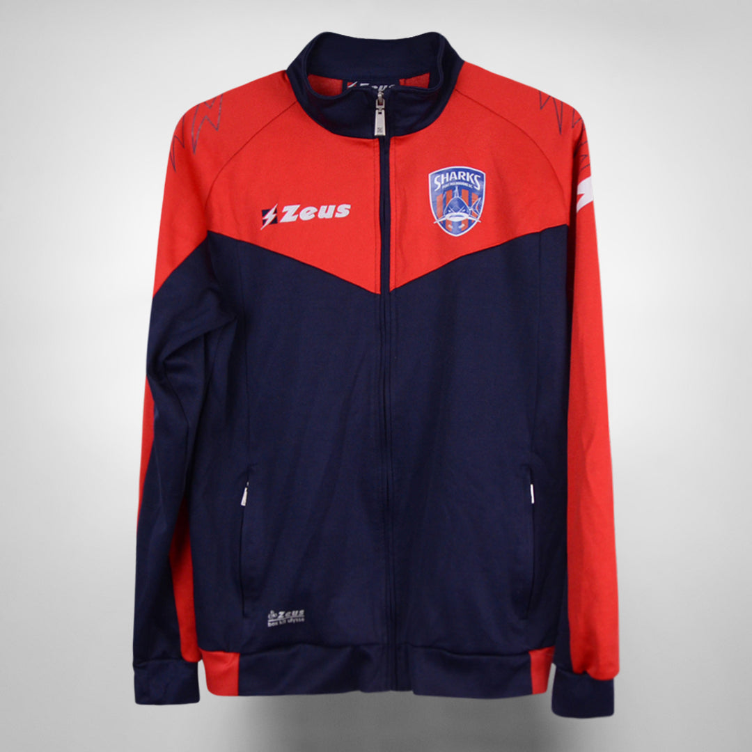 2021 Port Melbourne Sharks Zeus Player Issue Tracksuit Jacket - Marketplace