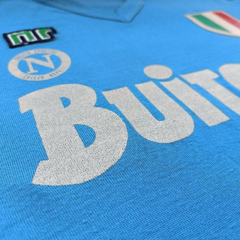 1987-1988 Napoli NR Home Shirt #10 Maradona - Marketplace
