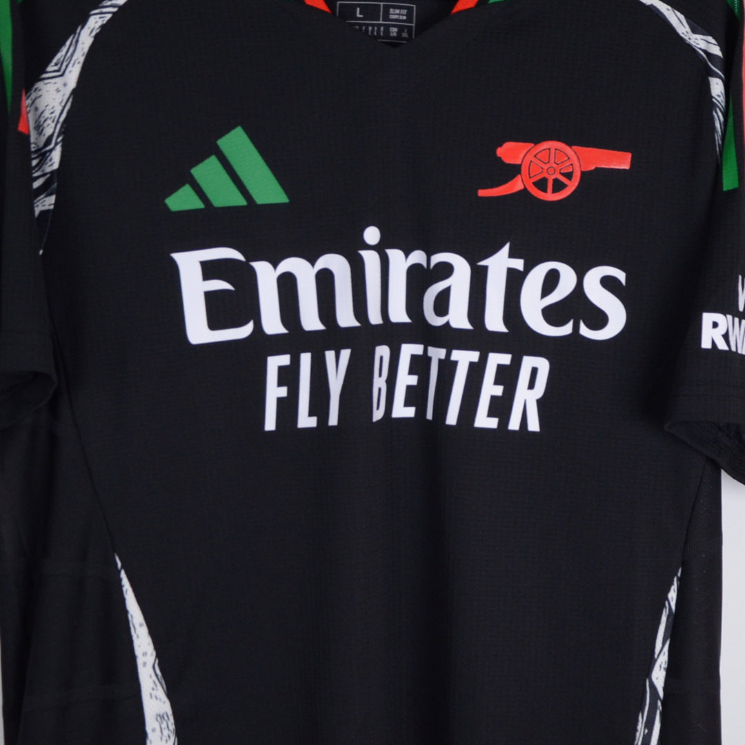 2024-2025 Arsenal Adidas Player Spec BNWT Away Shirt #12 Jurrien Timber - Marketplace