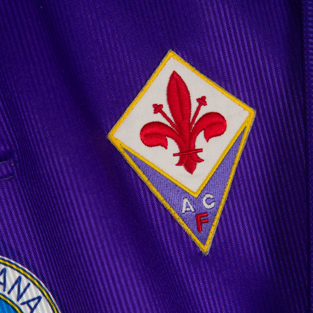 1996-1997 Fiorentina Reebok Home Shirt #9 Gabriel Batistuta