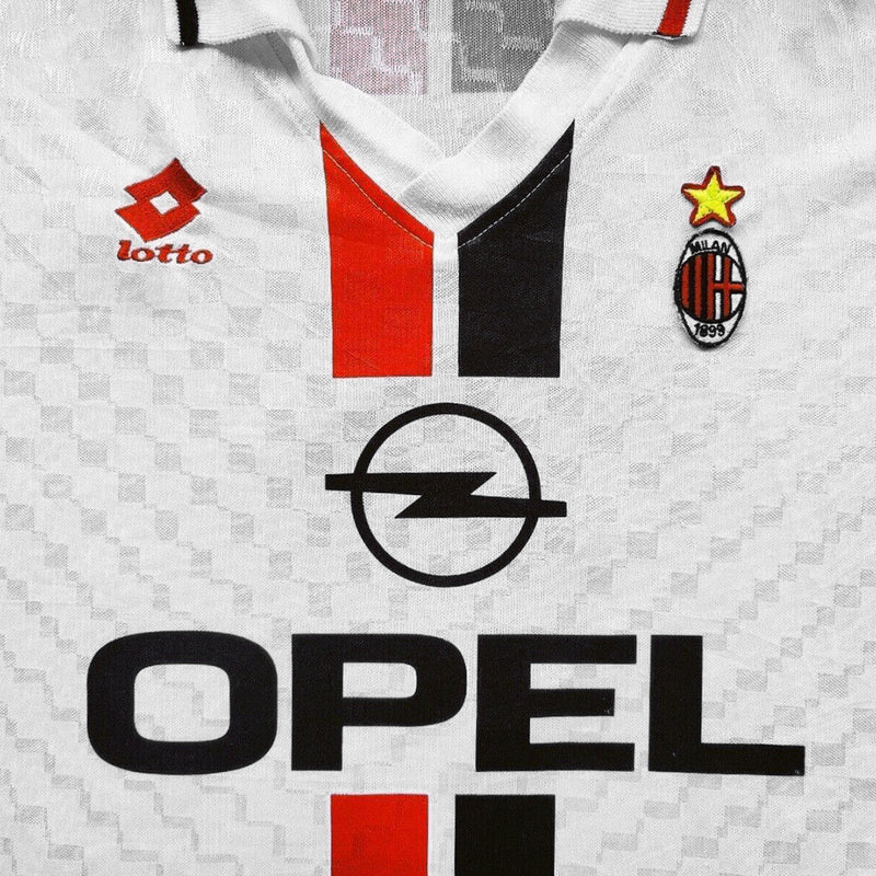 1995-1996 AC Milan Lotto Away Shirt #3 Paolo Maldini - Marketplace