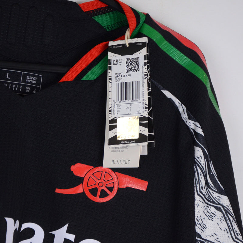 2024-2025 Arsenal Adidas Player Spec BNWT Away Shirt #12 Jurrien Timber - Marketplace