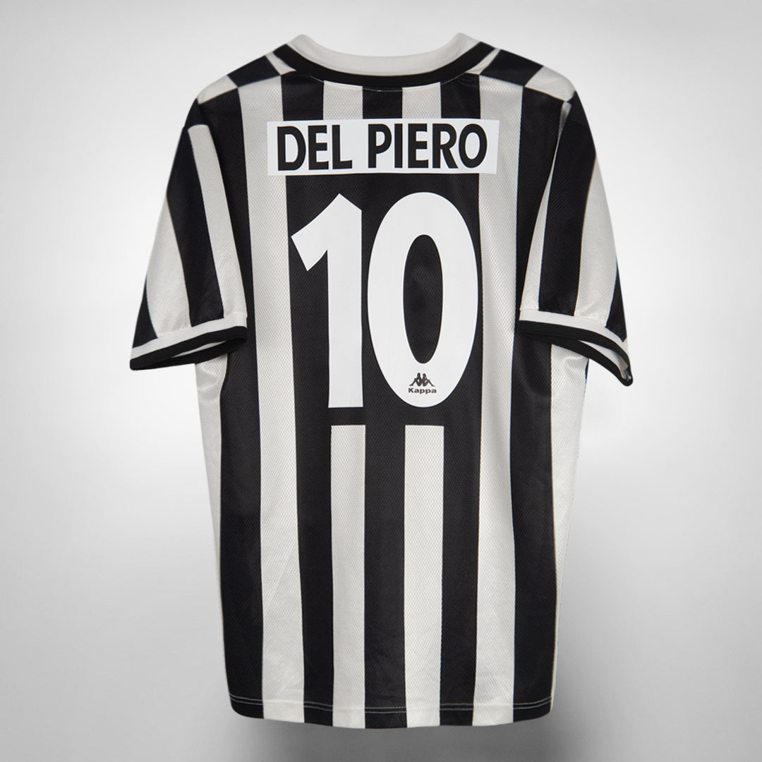 1995-1996 Juventus Kappa Home Shirt #10 Alessandro Del Piero