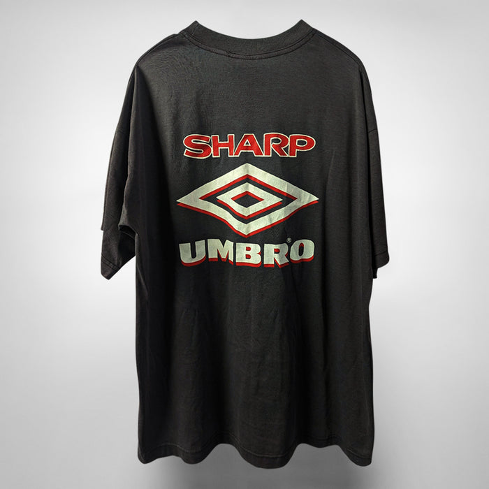 1995 Manchester United Umbro Training T-Shirt - Marketplace