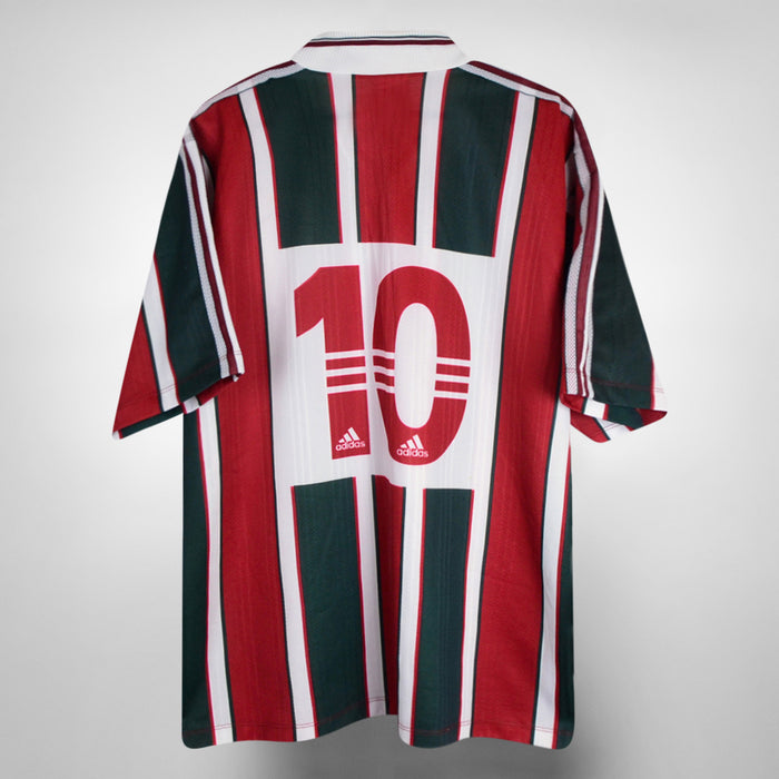 1998-2000 Fluminense Adidas Player Spec Home Shirt #10 - Marketplace