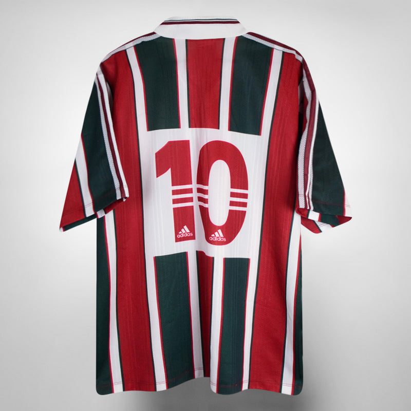 1998-2000 Fluminense Adidas Player Spec Home Shirt #10 - Marketplace