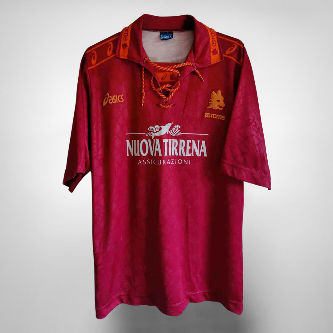 1994-1995 AS Roma Asics Home Shirt - Marketplace – PFC Vintage