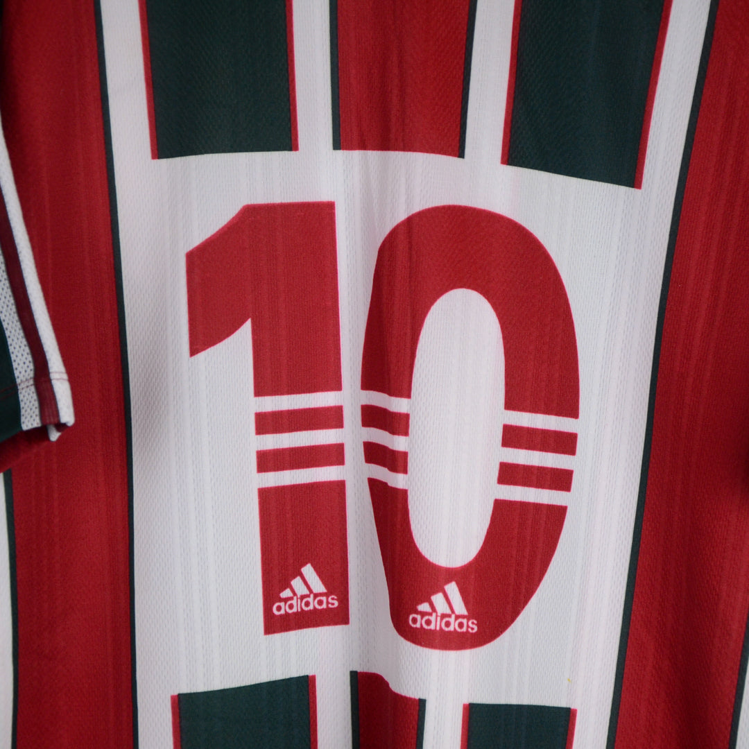 1998-2000 Fluminense Adidas Player Spec Home Shirt #10 - Marketplace