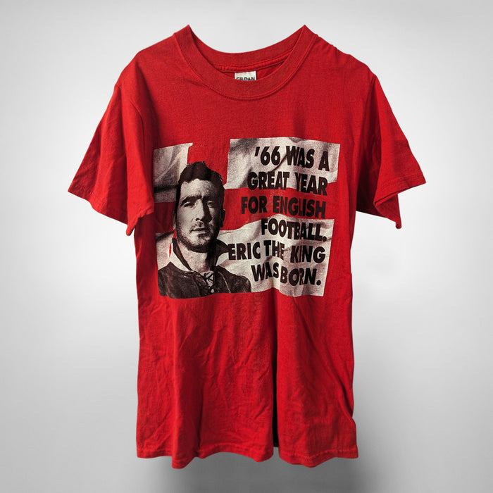 1990's Bootleg Manchester United Eric Cantona T-Shirt - Marketplace